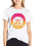 Dog Sunset Graphic Tee