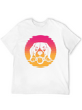 Dog Sunset Graphic Tee