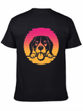 Dog Sunset Graphic Tee