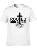 Rooted In Christ Graphic T-Shirt - Black