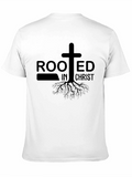 Rooted In Christ Graphic T-Shirt - Black