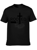 Rooted In Christ Graphic T-Shirt - Black