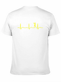 Zombie Heartbeat T-Shirt - Walking Dead ECG Tee