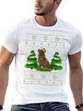 Dog Christmas Tree Ugly Christmas Sweater T-Shirt