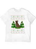 Dog Christmas Tree Ugly Christmas Sweater T-Shirt