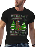 Dog Christmas Tree Ugly Christmas Sweater T-Shirt