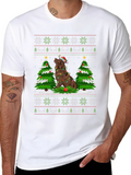 Dog Christmas Tree Ugly Christmas Sweater T-Shirt