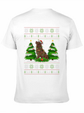 Dog Christmas Tree Ugly Christmas Sweater T-Shirt