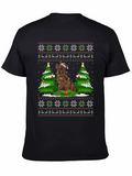 Dog Christmas Tree Ugly Christmas Sweater T-Shirt