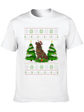 Dog Christmas Tree Ugly Christmas Sweater T-Shirt