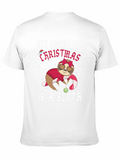 Christmas Sloth Graphic T-Shirt