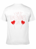 I Hate Valentines Day T-Shirt - Funny Anti-Valentine Tee