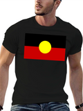 Aboriginal Flag Graphic T-Shirt