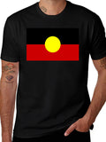 Aboriginal Flag Graphic T-Shirt