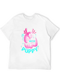 Axolotl Water Puppy Black T-Shirt