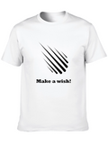 Make a Wish Black Graphic Tee
