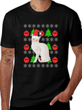 Christmas Cat T-Shirt Holiday