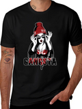 Gangsta Girl Graphic Tee - Edgy Streetwear
