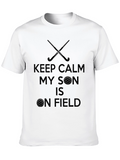 Keep Calm Son On Field T-Shirt
