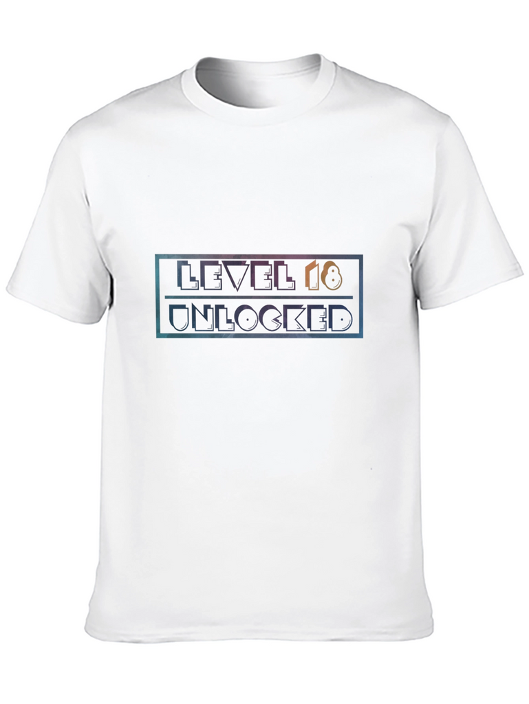 Level 18 Unlocked T-Shirt Birthday Gift