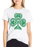 Shamrock Celtic Knot Graphic Tee