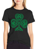Shamrock Celtic Knot Graphic Tee
