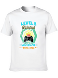 Level 8 Unlocked Since 2012 Gamer T-Shirt