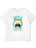 Level 8 Unlocked Since 2012 Gamer T-Shirt
