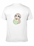 Sloth Drinking Coconut T-Shirt