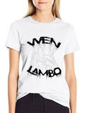 Mens Black Lambo Sketch Graphic Tee