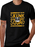 Skunk Squad Graphic Tee - Funny Animal T-Shirt