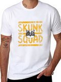 Skunk Squad Graphic Tee - Funny Animal T-Shirt