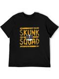Skunk Squad Graphic Tee - Funny Animal T-Shirt
