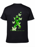 Victorious Green Ribbon Butterfly T-Shirt