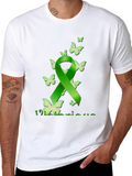Victorious Green Ribbon Butterfly T-Shirt