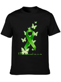 Victorious Green Ribbon Butterfly T-Shirt