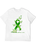 Victorious Green Ribbon Butterfly T-Shirt