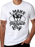 Knotty People Cry Massage Therapist T-Shirt