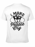 Knotty People Cry Massage Therapist T-Shirt