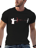 Archery Heartbeat T-Shirt - Target Practice Tee