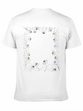 Floral Frame Graphic Print T-Shirt