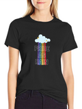 Pride As Rain T-Shirt - LGBTQ+ Rainbow Graphic Tee