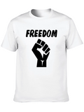 Freedom Fist Black T-Shirt