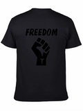 Freedom Fist Black T-Shirt
