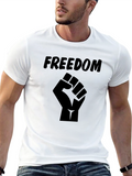 Freedom Fist Black T-Shirt