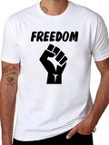 Freedom Fist Black T-Shirt