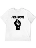 Freedom Fist Black T-Shirt