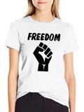 Freedom Fist Black T-Shirt