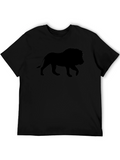 Black Lion Silhouette T-Shirt