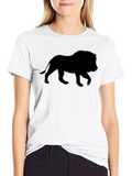 Black Lion Silhouette T-Shirt